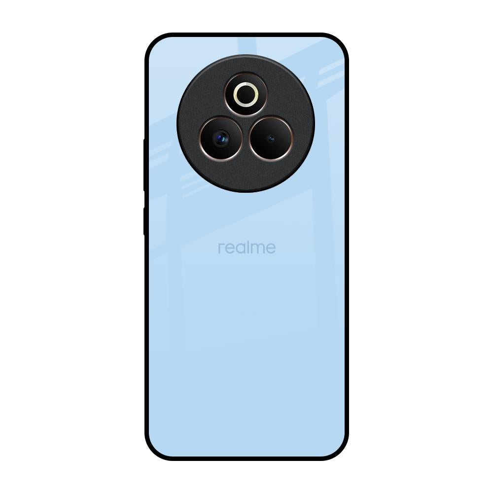 Pastel Sky Blue Realme P3 Pro 5G Glass Back Cover Online