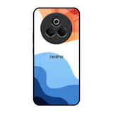 Wavy Color Pattern Realme P3 Pro 5G Glass Back Cover Online