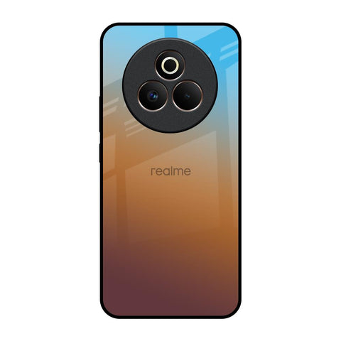 Rich Brown Realme P3 Pro 5G Glass Back Cover Online