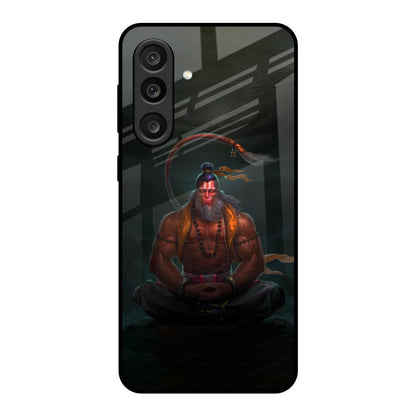 Lord Hanuman Animated Samsung Galaxy M56 5G Glass Back Cover Online