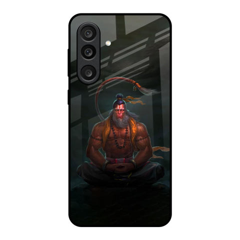 Lord Hanuman Animated Samsung Galaxy M56 5G Glass Back Cover Online