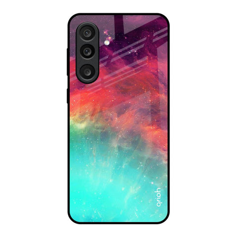 Colorful Aura Samsung Galaxy M56 5G Glass Back Cover Online