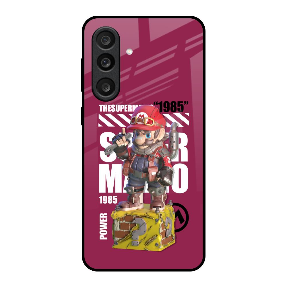 Gangster Hero Samsung Galaxy M56 5G Glass Back Cover Online