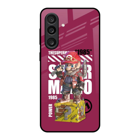 Gangster Hero Samsung Galaxy M56 5G Glass Back Cover Online