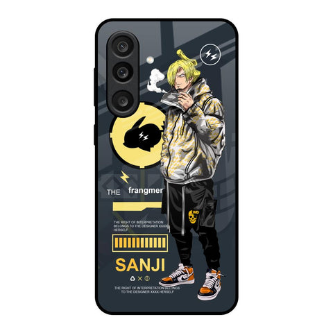 Cool Sanji Samsung Galaxy M56 5G Glass Back Cover Online