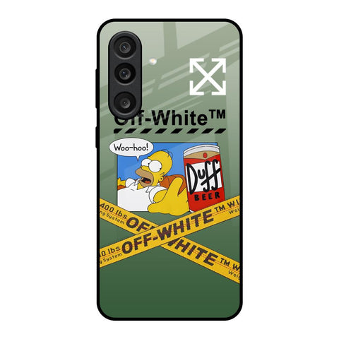 Duff Beer Samsung Galaxy M56 5G Glass Back Cover Online