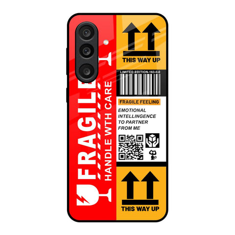 Handle With Care Samsung Galaxy M56 5G Glass Back Cover Online