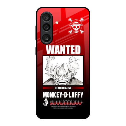 Luffy Wanted Samsung Galaxy M56 5G Glass Back Cover Online