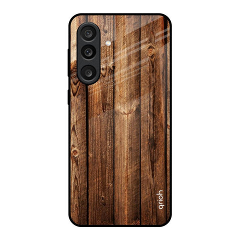 Timber Printed Samsung Galaxy M56 5G Glass Back Cover Online