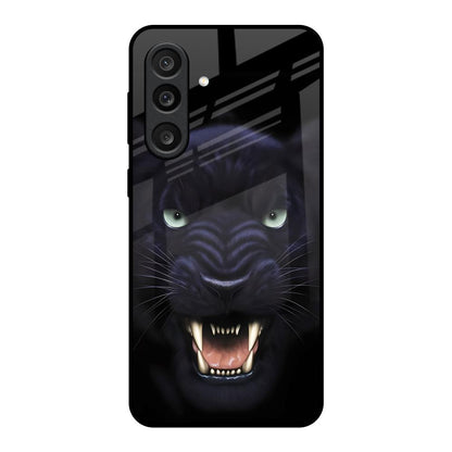Angry Black Tiger Samsung Galaxy M56 5G Glass Back Cover Online