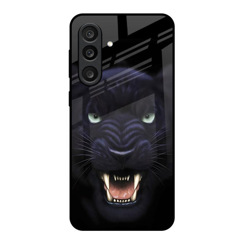 Angry Black Tiger Samsung Galaxy M56 5G Glass Back Cover Online