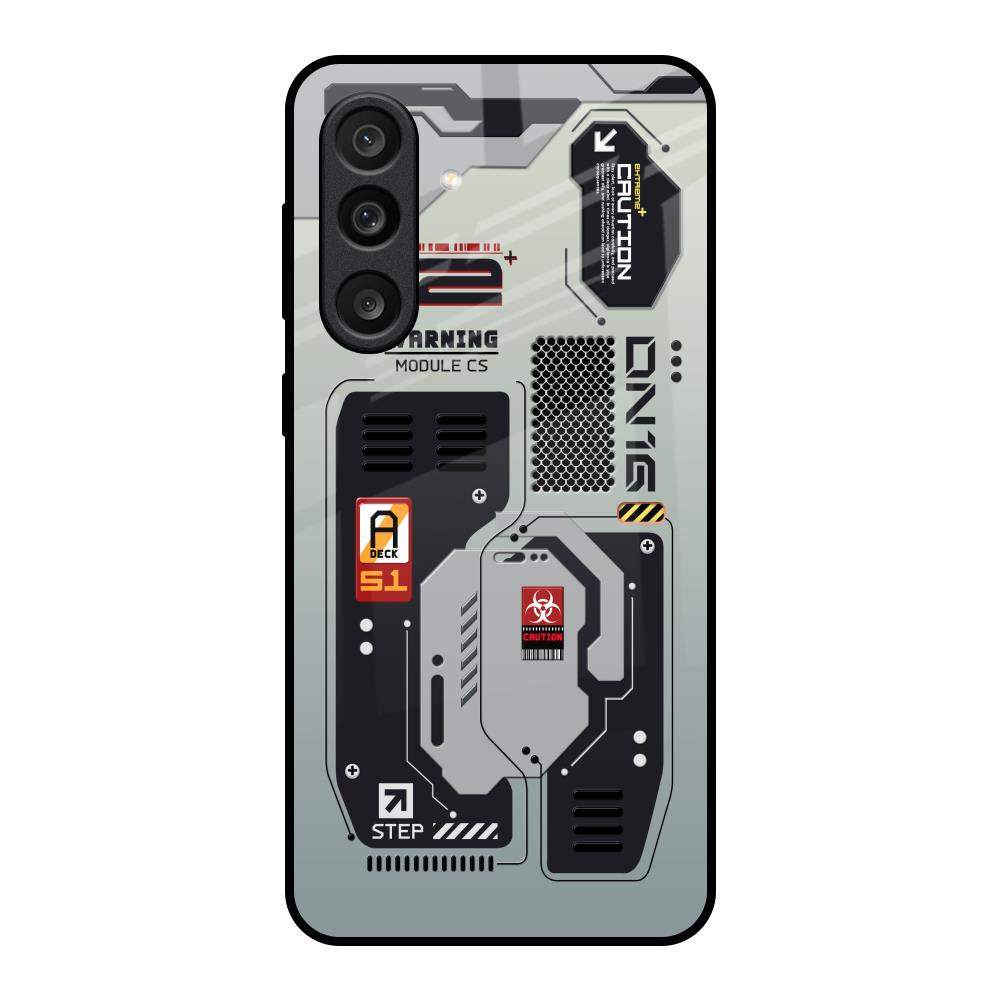 Techno Vibes Samsung Galaxy M56 5G Glass Back Cover Online