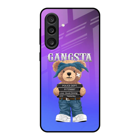 Gangsta Bear Samsung Galaxy M56 5G Glass Back Cover Online