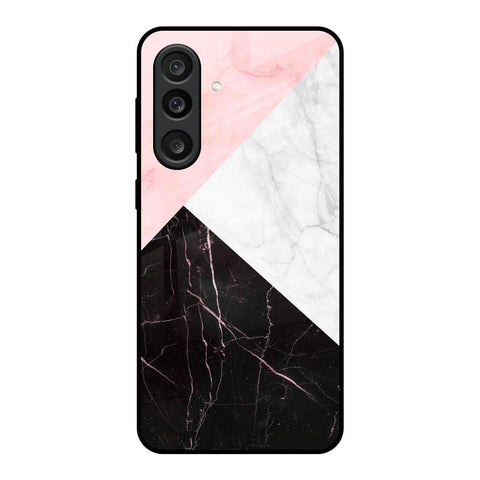Marble Collage Art Samsung Galaxy M56 5G Glass Back Cover Online