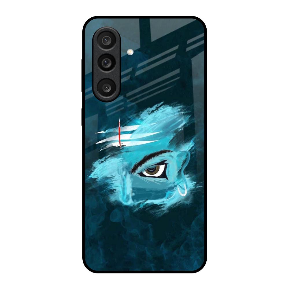 Power Of Trinetra Samsung Galaxy M56 5G Glass Back Cover Online