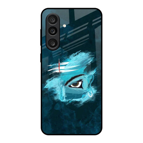 Power Of Trinetra Samsung Galaxy M56 5G Glass Back Cover Online