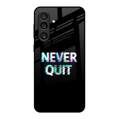 Never Quit Samsung Galaxy M56 5G Glass Back Cover Online