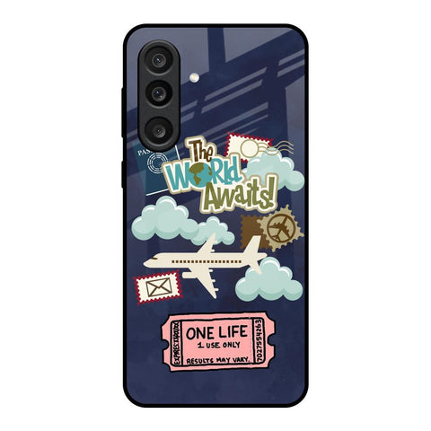 Tour The World Samsung Galaxy M56 5G Glass Back Cover Online