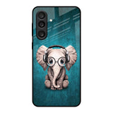 Adorable Baby Elephant Samsung Galaxy M56 5G Glass Back Cover Online