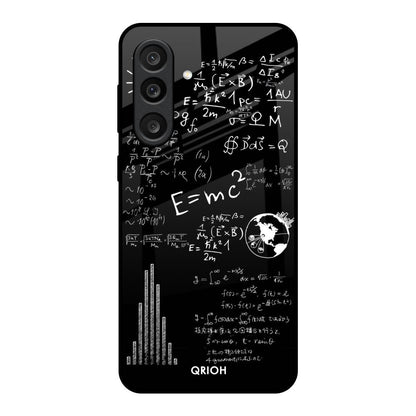 Funny Math Samsung Galaxy M56 5G Glass Back Cover Online