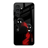 Shadow Character Samsung Galaxy M56 5G Glass Back Cover Online