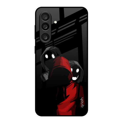Shadow Character Samsung Galaxy M56 5G Glass Back Cover Online