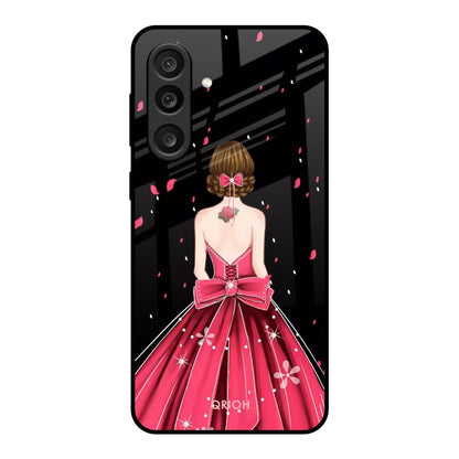 Fashion Princess Samsung Galaxy M56 5G Glass Back Cover Online