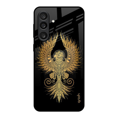 Mythical Phoenix Art Samsung Galaxy M56 5G Glass Back Cover Online