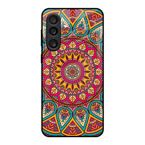 Elegant Mandala Samsung Galaxy M56 5G Glass Back Cover Online