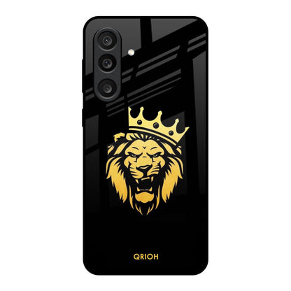Lion The King Samsung Galaxy M56 5G Glass Back Cover Online