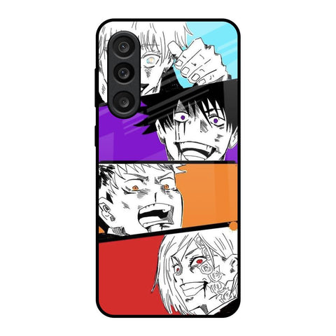Anime Sketch Samsung Galaxy M56 5G Glass Back Cover Online