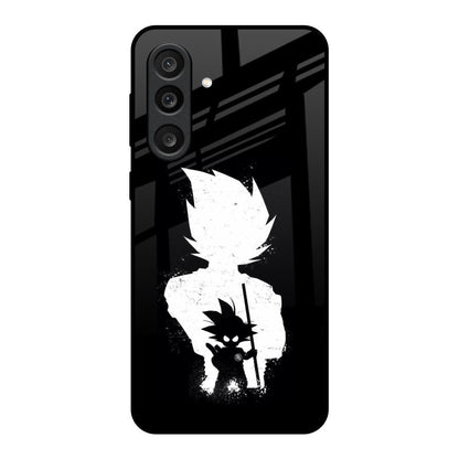 Monochrome Goku Samsung Galaxy M56 5G Glass Back Cover Online