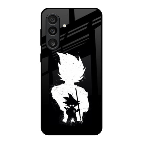 Monochrome Goku Samsung Galaxy M56 5G Glass Back Cover Online