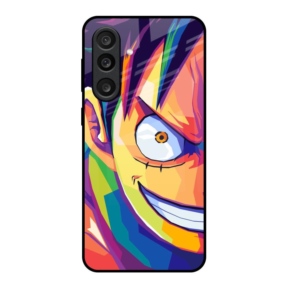 Monkey Wpap Pop Art Samsung Galaxy M56 5G Glass Back Cover Online