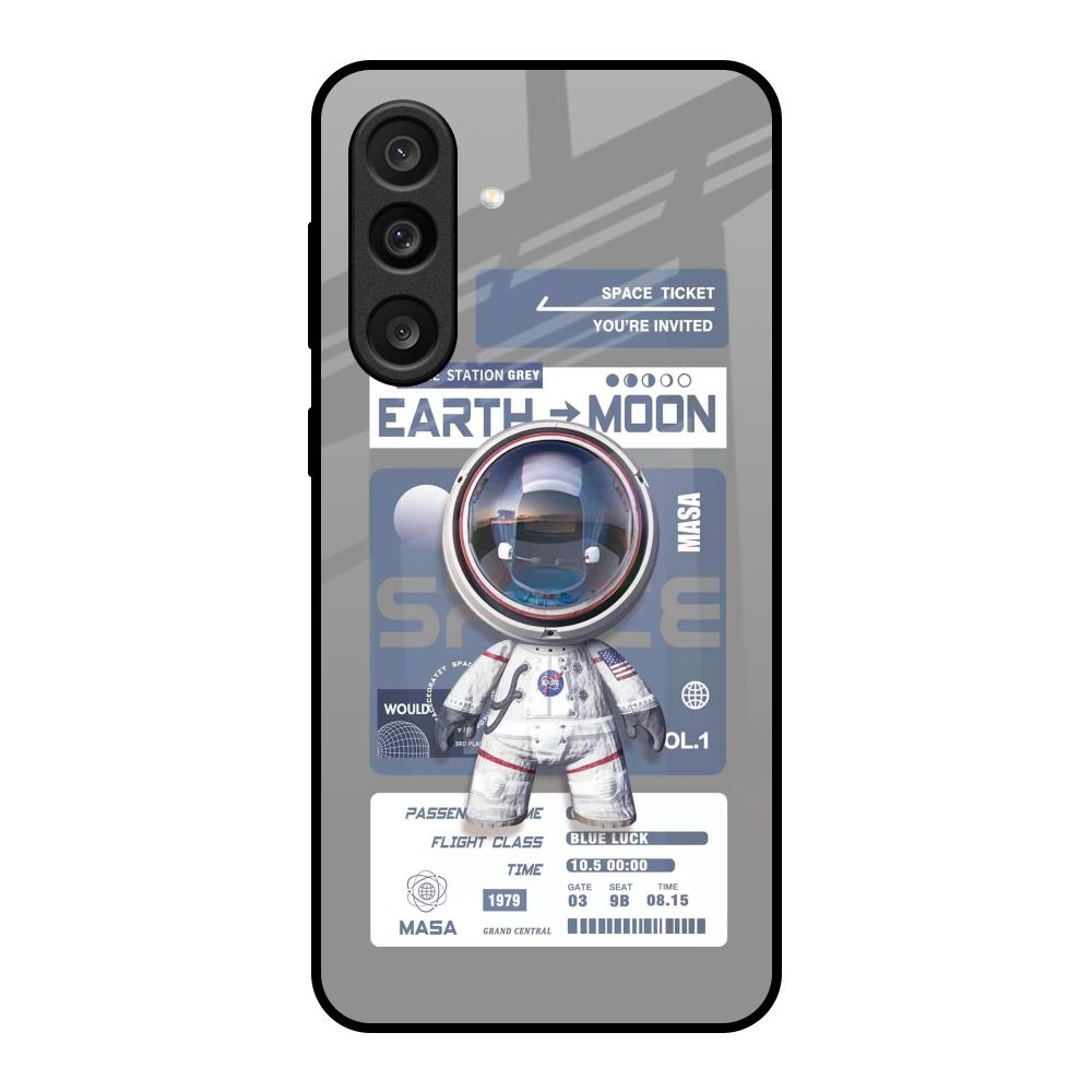 Space Flight Pass Samsung Galaxy M56 5G Glass Back Cover Online