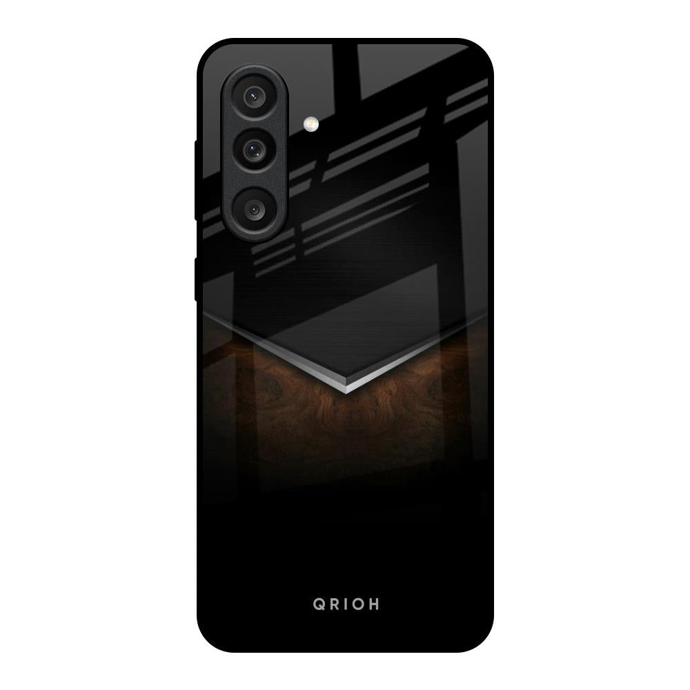 Dark Walnut Samsung Galaxy M56 5G Glass Back Cover Online