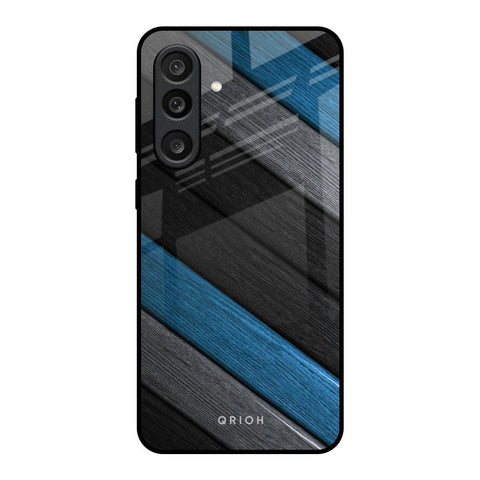 Multicolor Wooden Effect Samsung Galaxy M56 5G Glass Back Cover Online