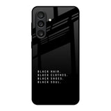 Black Soul Samsung Galaxy M56 5G Glass Back Cover Online