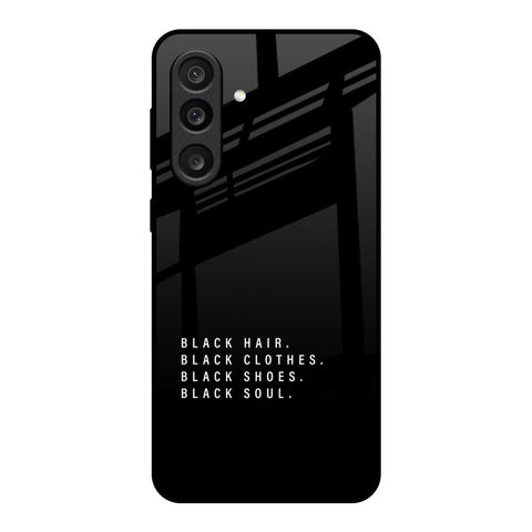 Black Soul Samsung Galaxy M56 5G Glass Back Cover Online