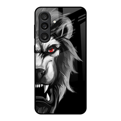 Wild Lion Samsung Galaxy M56 5G Glass Back Cover Online