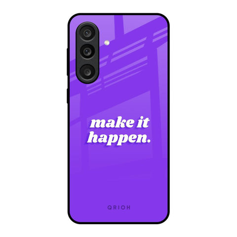 Make it Happen Samsung Galaxy M56 5G Glass Back Cover Online