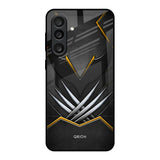Black Warrior Samsung Galaxy M56 5G Glass Back Cover Online