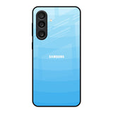 Wavy Blue Pattern Samsung Galaxy M56 5G Glass Back Cover Online