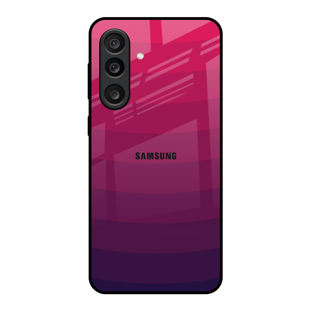 Wavy Pink Pattern Samsung Galaxy M56 5G Glass Back Cover Online
