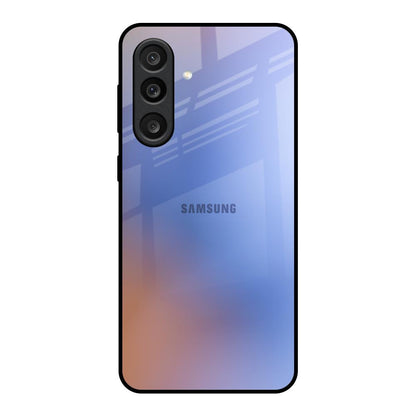 Blue Aura Samsung Galaxy M56 5G Glass Back Cover Online