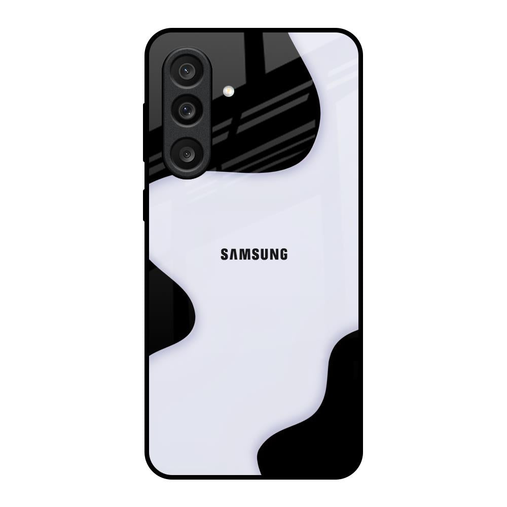 Wheat Cream Wavy Samsung Galaxy M56 5G Glass Back Cover Online