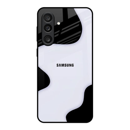 Wheat Cream Wavy Samsung Galaxy M56 5G Glass Back Cover Online
