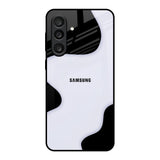 Wheat Cream Wavy Samsung Galaxy M56 5G Glass Back Cover Online