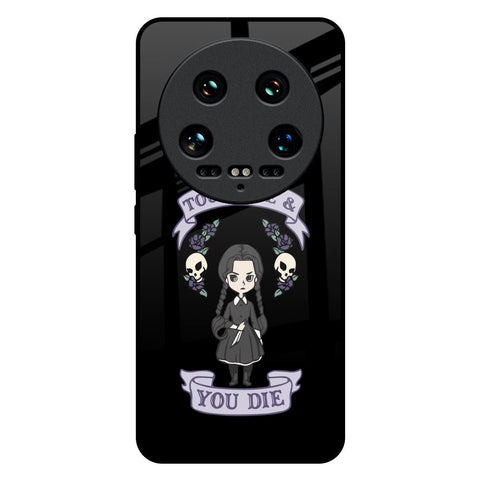 Touch Me & You Die Mi 14 Ultra 5G Glass Back Cover Online