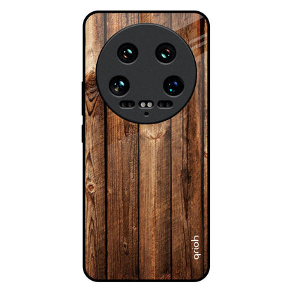 Timber Printed Mi 14 Ultra 5G Glass Back Cover Online